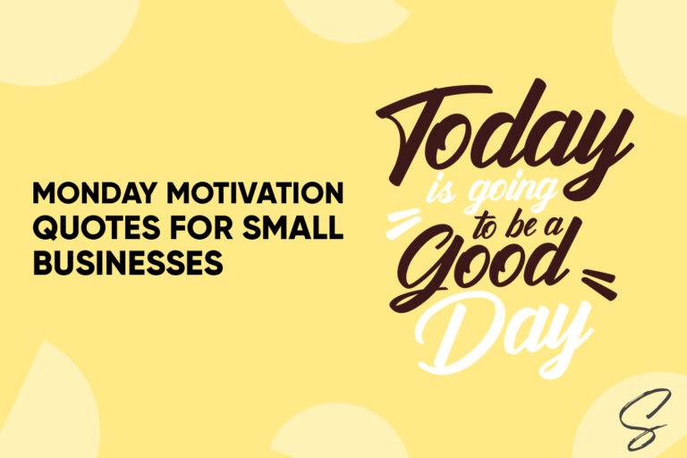 Monday Motivation Quotes for Small Businesses